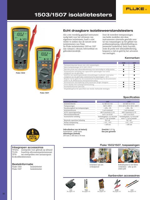 Catalogus test- en meetinstrumenten - Brammer