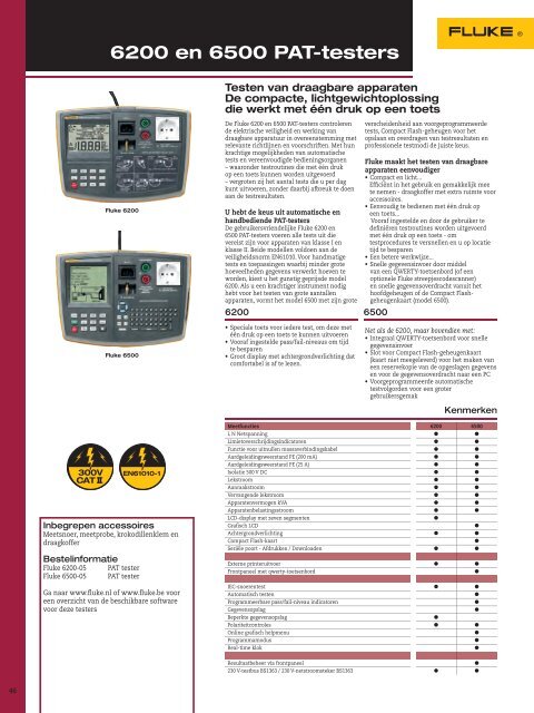 Catalogus test- en meetinstrumenten - Brammer