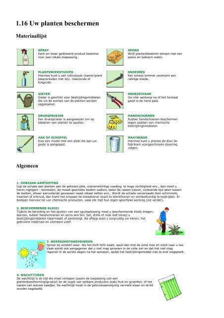 1.16 Uw planten beschermen - Brico