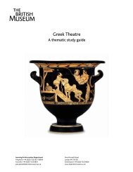 Greek Theatre - British Museum