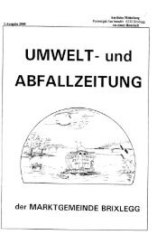 Umwelt- und Abfallzeitung (0 bytes) - Brixlegg