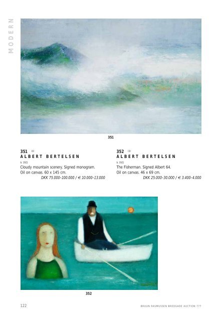 paintings, sculptures and prints - Bruun Rasmussen