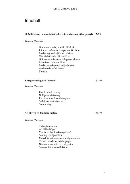 Rapport 2012 01.pdf - Blekinge Tekniska Högskola