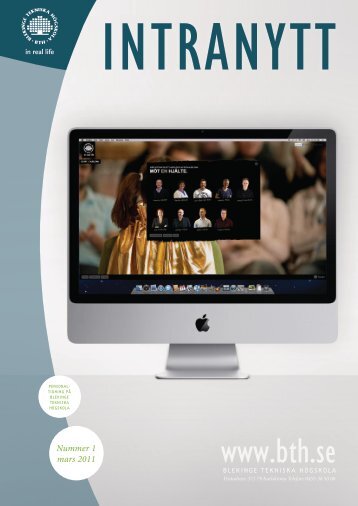Länk till Intranytt som PDF (öppnas i nytt fönster) - Blekinge Tekniska ...