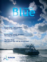 Blue magazine - Bureau Voorlichting Binnenvaart