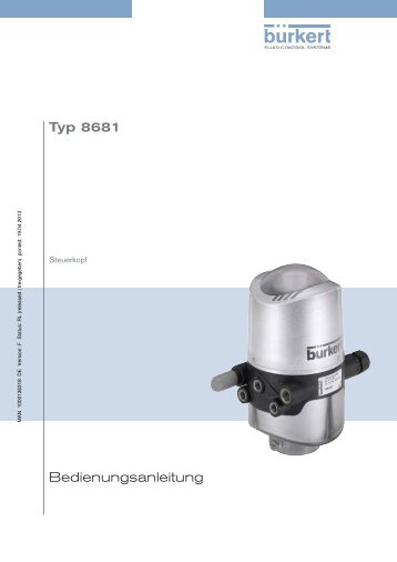 Bedienungsanleitung Typ 8681 - Bürkert Fluid Control Systems