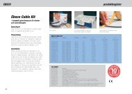 Ebeco Cable Kit - ByggfaktaDocu