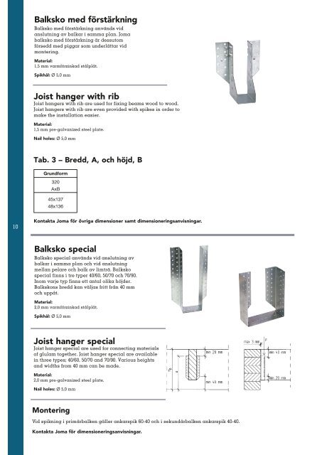 Timber Connectors Timber Connectors - ByggfaktaDocu