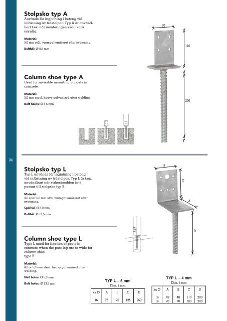 Timber Connectors Timber Connectors - ByggfaktaDocu