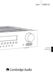 540R v3 azur - Cambridge Audio