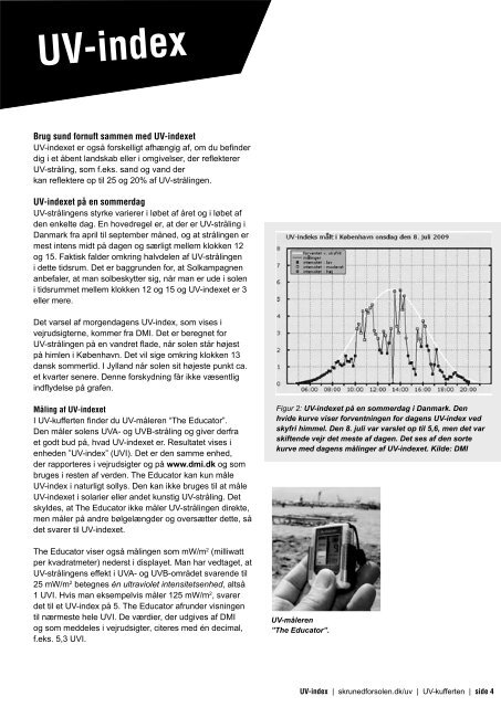 Uv-indeks - Kræftens Bekæmpelse