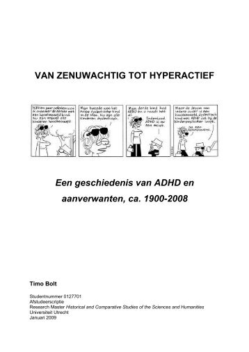 Van zenuwachtig tot hyperactief. Andere kijk op ADHD.