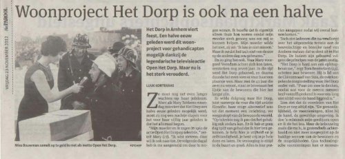 Woonproject Het Dorp is ook na een halve eeuw zijn magie nog niet ...