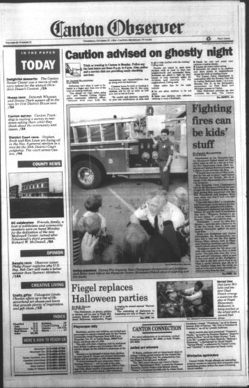 Canton Observer for October 27, 1994 - Canton Public Library