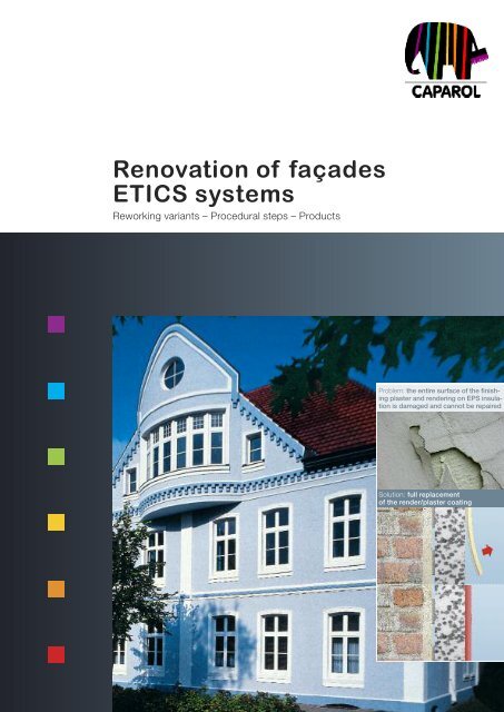Renovation of façades ETICS systems - Caparol