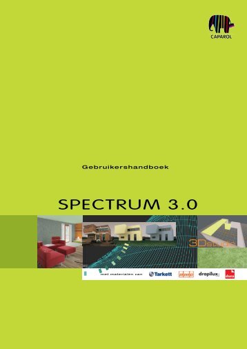 SPECTRUM 3.0 Gebruikershandboek - Caparol