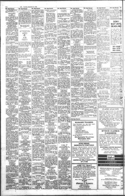 Canton Observer for September 29, 1988 - Canton Public Library