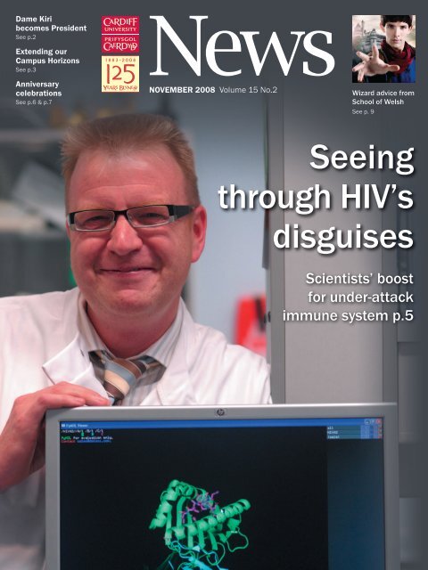 Seeing Through Hiv S Disguises Cardiff University