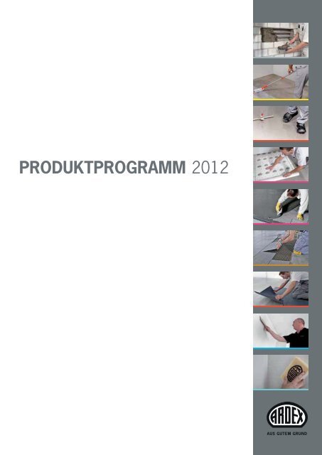 PRODUKTPROGRAMM 2012 - Ardex