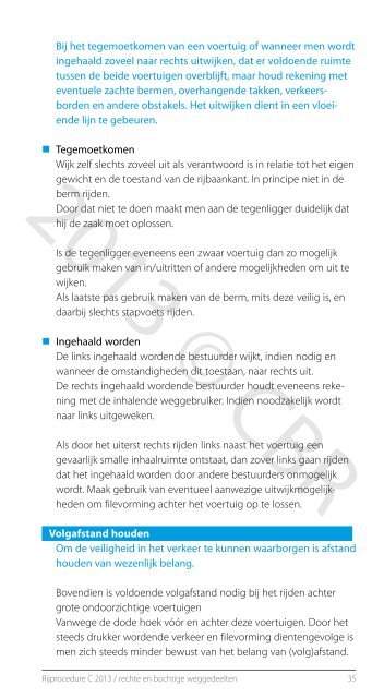 rijprocedure C-CCV.pdf - Cbr