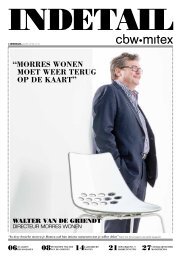 “MORRES WONEN MOET WEER TERUG OP DE kAART” - CBW-Mitex