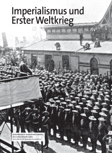 Imperialismus und Erster Weltkrieg - C.C. Buchner