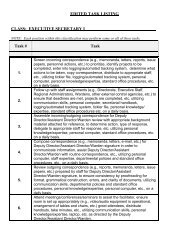edited task listing - California Department of Corrections and ...