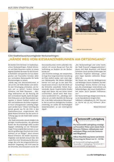 Download Ausgabe 05/2013 - CDU Ludwigsburg