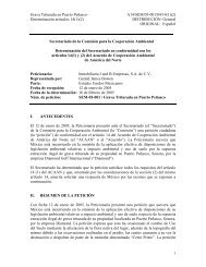 Grava Triturada en Puerto Peñasco – Determinación artículos 14(1 ...