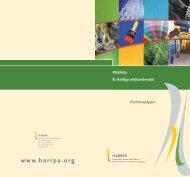 Råtallolja & skadliga miljöunderstöd HARRPA - Cefic