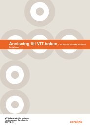 Anvisning till VIT-boken– VIT-bokens tekniska arkitektur Revision A