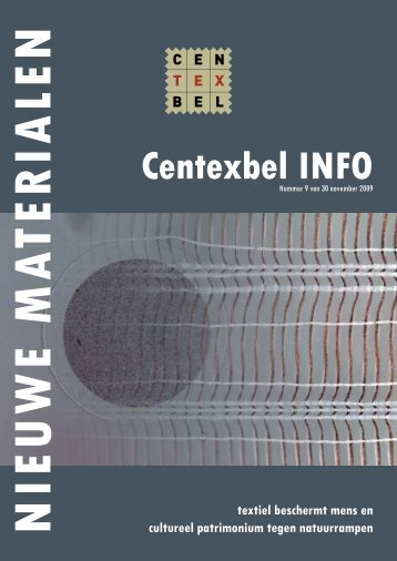 Nieuwe materialen - Centexbel