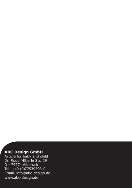 ABC Design GmbH - Cerca Passeggini