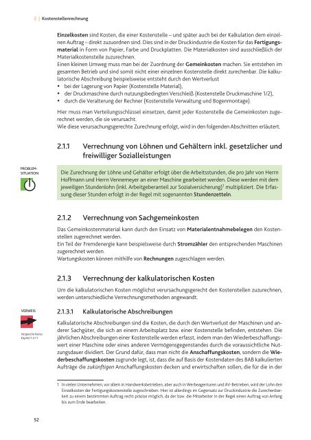 platzes 2 Kostenstellen- rechnung - Christiani