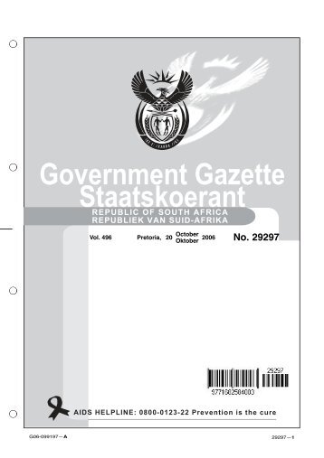 Government Gazette Staatskoerant - CIPC