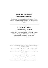 The CIP4 JDF Editor