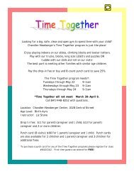 Time Together will not meet - City of Evanston