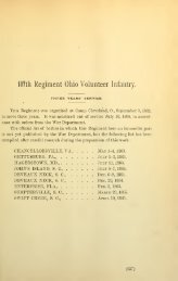 Official roster of the soldiers of the state of Ohio in ... - Civil War Index