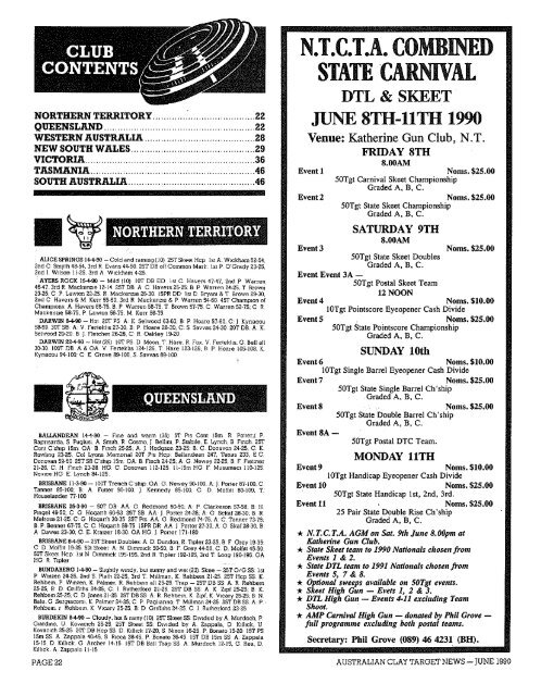 V43 #6 Jun 1990 - Australian Clay Target Association