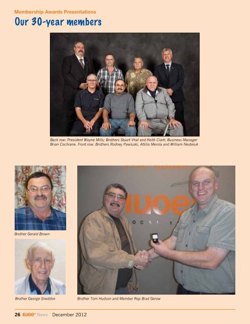 IUOE News - Winter 2012