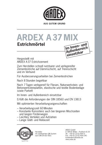 194 ARDEX A37 MIX:194 ARDEX A37 MIX 4.0