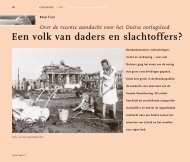 Een volk van daders en slachtoffers? - Cogis