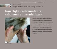 Innerlijke collaborateurs, saboteurs en vernietigers - Cogis