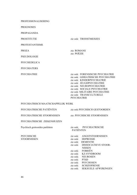 TREFWOORDENLIJST 2003 - Cogis