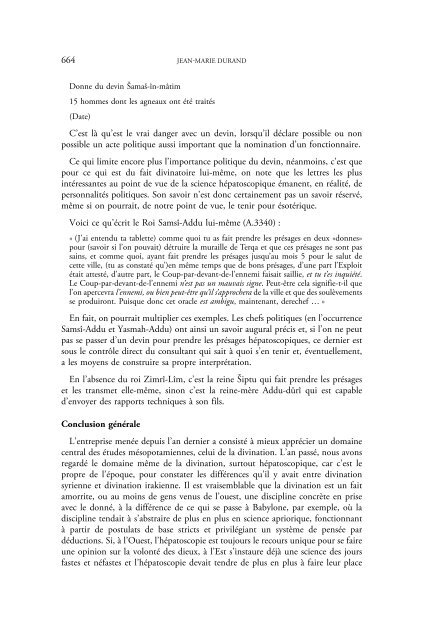 Résumé des cours 2008-2009 - Chaire d'Assyriologie - Collège de ...