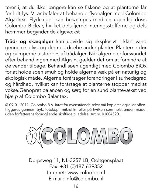 Manual - Colombo