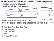 An single electron bashes into an atom in a discharge lamp If atom ...