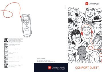 Comfort Duett folder - Comfort Audio