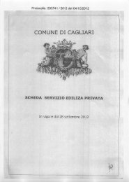 Edilizia Privata - Comune di Cagliari