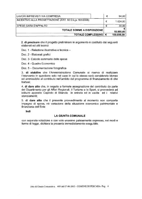 SI - Comune di Pescara